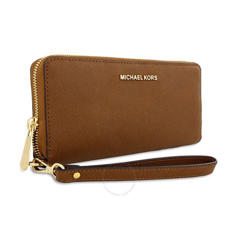 michael michael kors jet set leather continental wallet|continental wristlet.